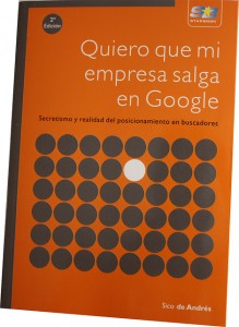 Libro SEO Sico de andrés Libro SEO quiero que mi empresa salga en Google